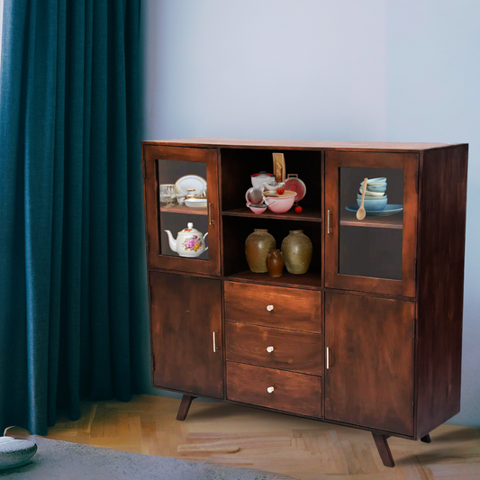 Crescendo Small Sideboard Cum Crockery