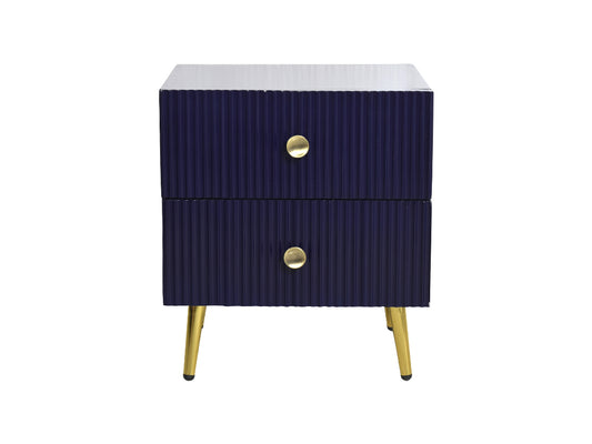 Brody Side Table in Blue Color