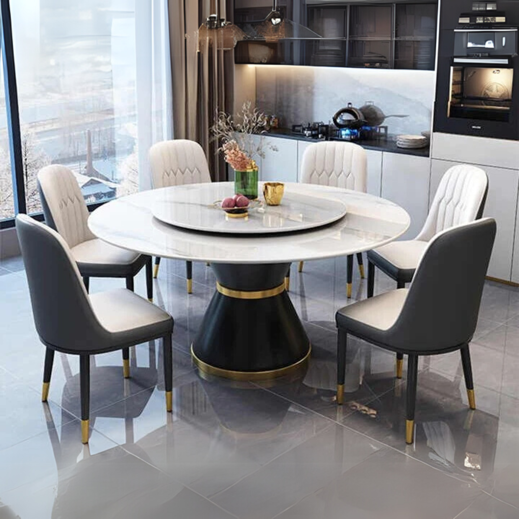 Buy Circular Dining Table GetMyCouch - Main Image