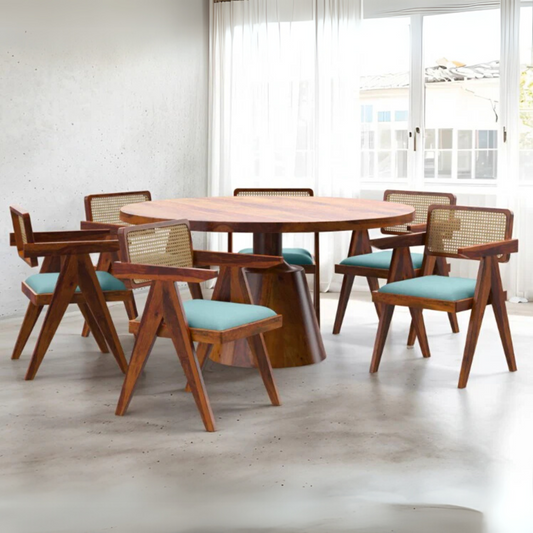 Ashley Yukon-Pierre Dining Table Set -6 Seater