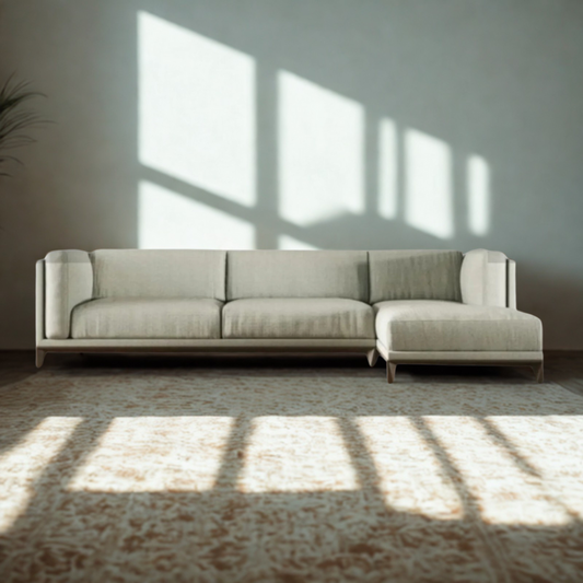 Lomen RHS Sectional Sofa In Premium Fabric