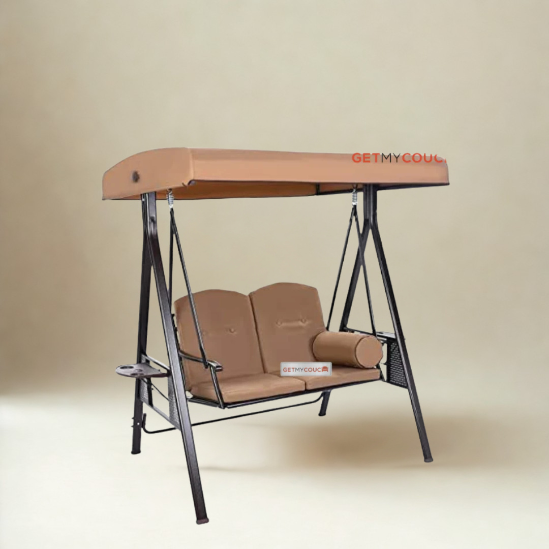 Buy Outdoor Metal Swing Bench Lounge Chair GetMyCouch