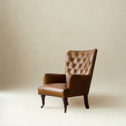 Charlotte Chesterfield   Wing Chair