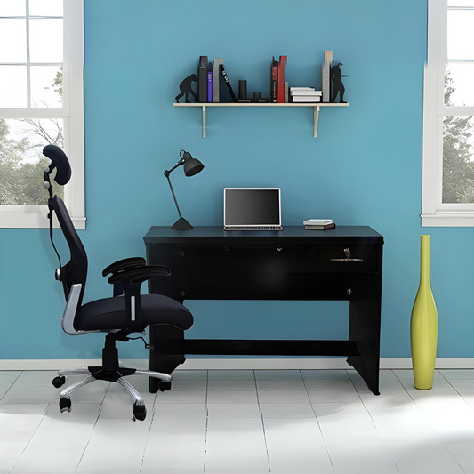 Flaire Executive Office Table + Matrix Office Chair (Combo Offer)