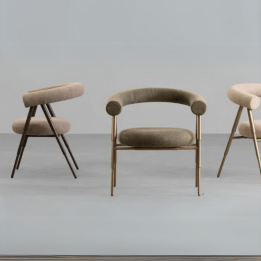 Kayce lounge chair in SS Base