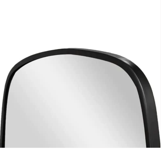 Ohio Full Length Wall Mirror in black MS Frame