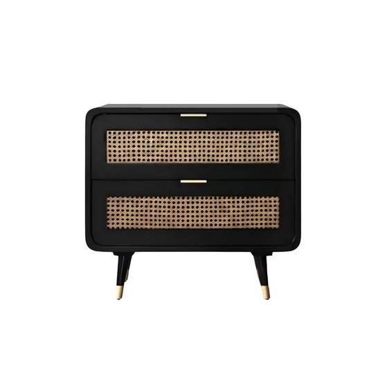 Citron Side Table in Natural Cane