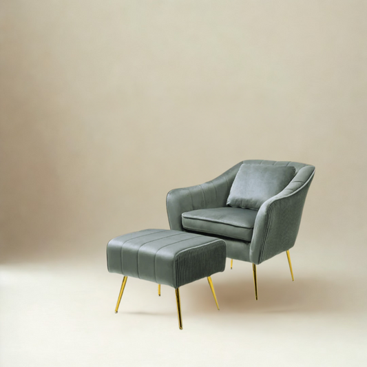 Marco Lounge Chair With Ottoman