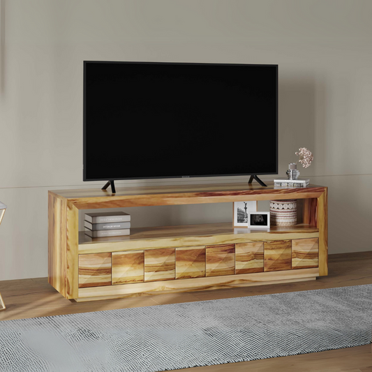 Nova TV Unit in Pure UP Teak Wood