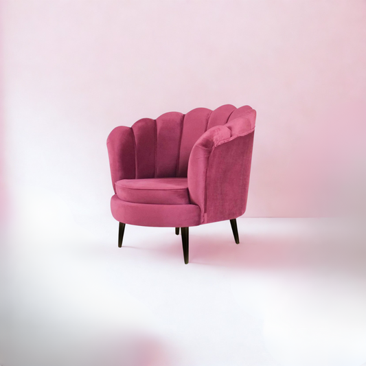 Velma Room Chair In Premium Velvet Fabric