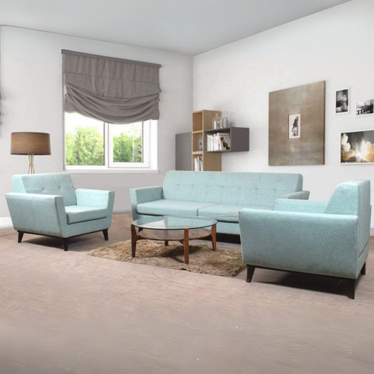 Alex Six (4+1+1) Seater Sofa Set In Premium Fabric