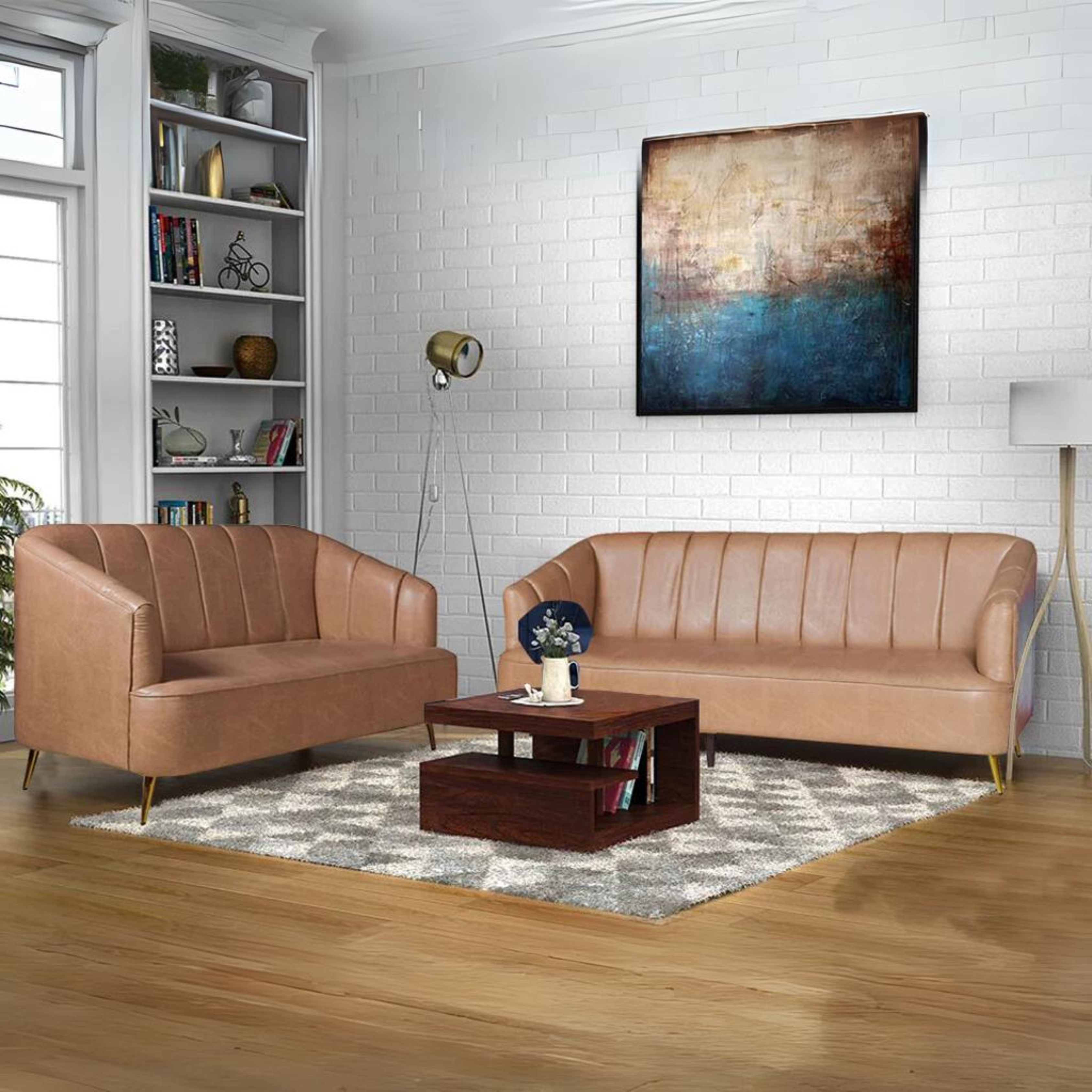 Buy Nelio Seater Sofa In Leatherette GetMyCouch