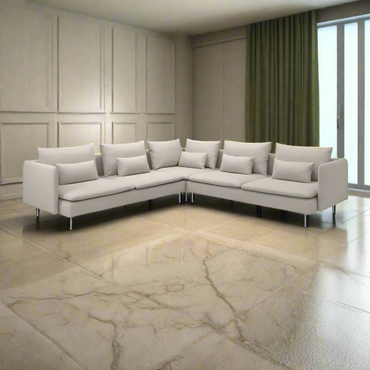 Daniel Sectional Sofa in Leatherrate