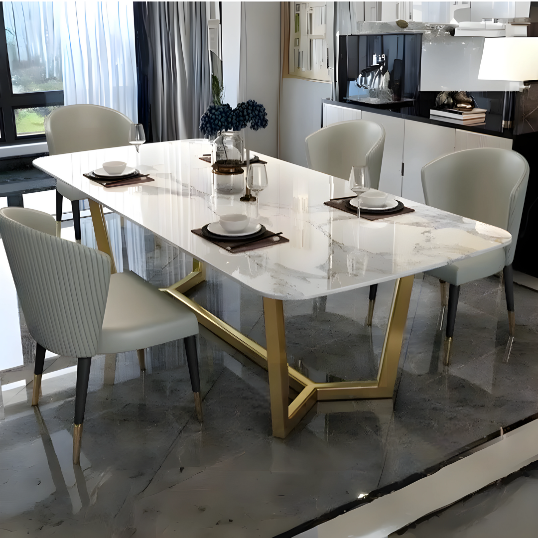 Marble top dinette table deals