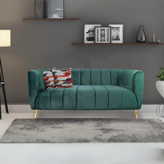 Haaken Sofa in Premium Velvet Fabric