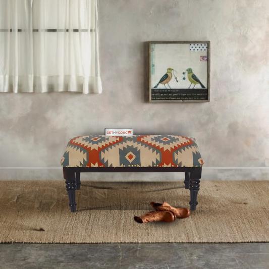 Evelin Solid Wood 2 Seater Bench