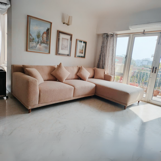 Liam RHS Sectional Sofa In Premium Fabric