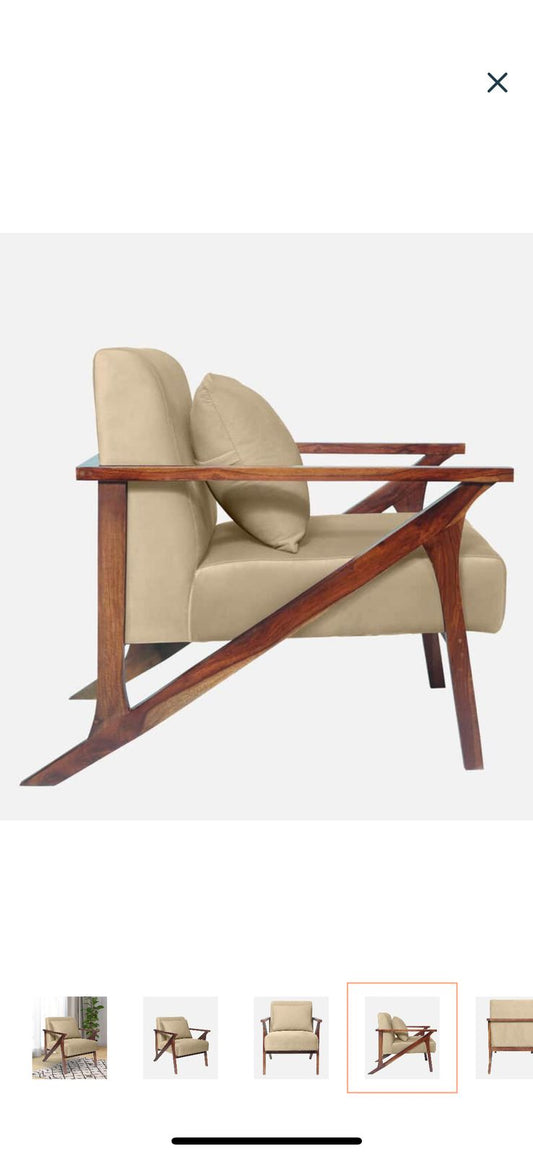 Oslo Arch Sheesham Chair