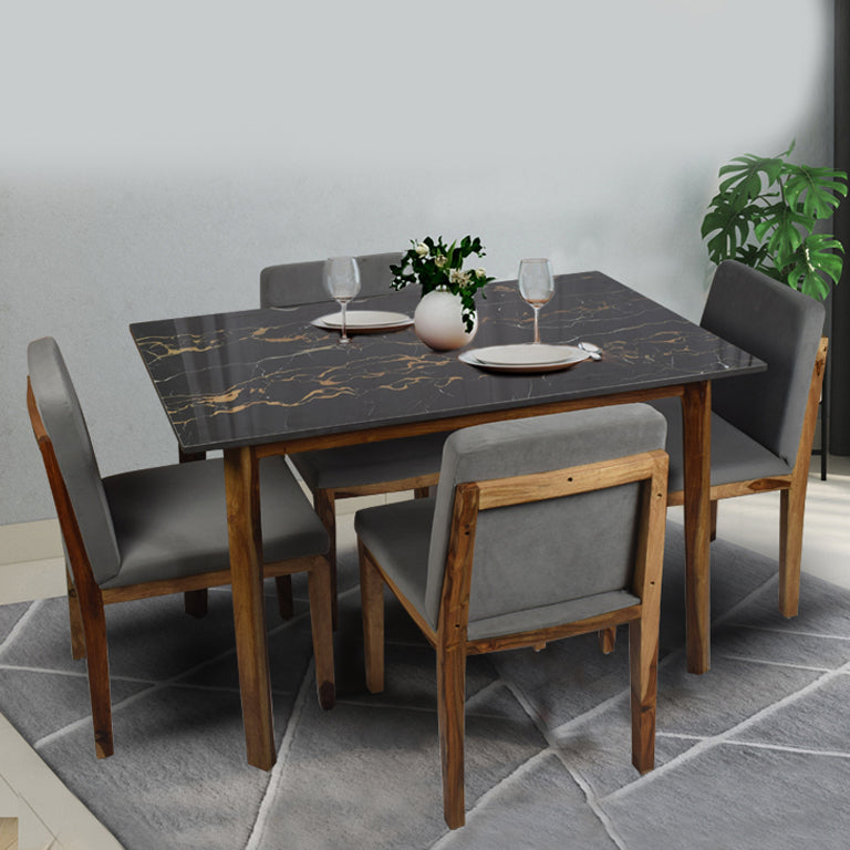 Buy Marvin Seater Marble Dining Set GetMyCouch