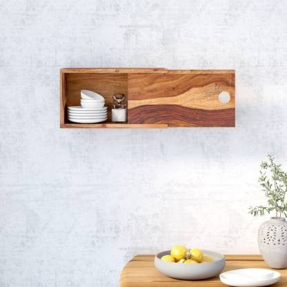 Rothko Wooden Wall Shelf in Solid Wood