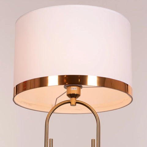 Design Alert Metal (Gold)Table Lamp
