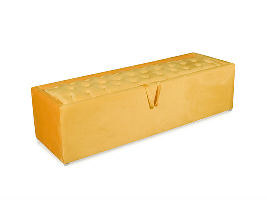 Boston Upholstered Bench Cum Ottoman in Storage