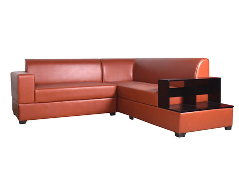 Muebles Sectional Leatherette Sofa