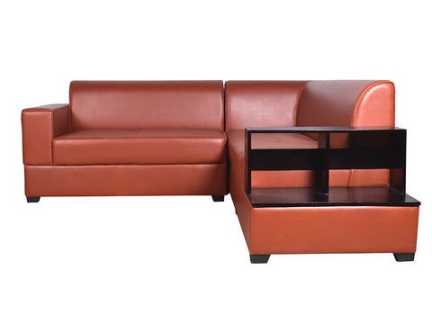 Muebles Sectional Leatherette Sofa