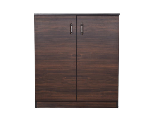 Helios Shoe Cabinet 2 Door Finish Walnut