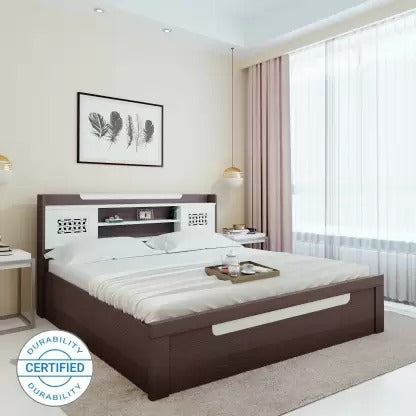 Viola Engineered Wood Queen Hydraulic Bed