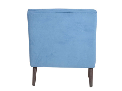 Hagen Lounge Chair in Premium Velvet Fabric
