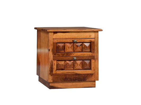 Louis Solid Wood Bedside Table