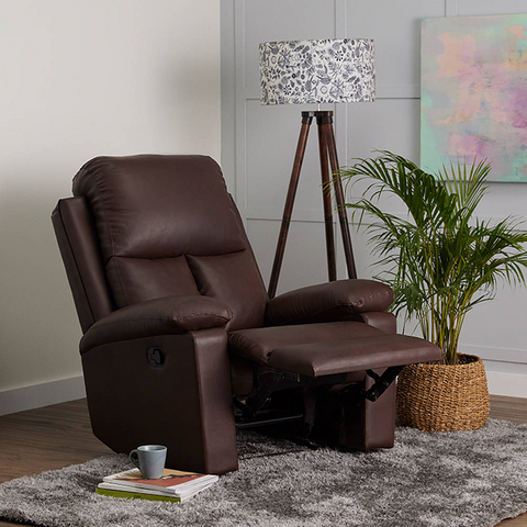 Freeman Manual Recliner in Leatherette