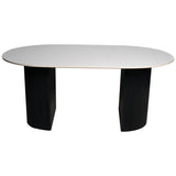 Felix 6 Seater Marble Dining Table