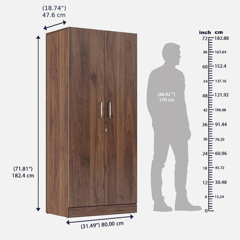 Genoa 2 Door Wardrobe Without Mirror