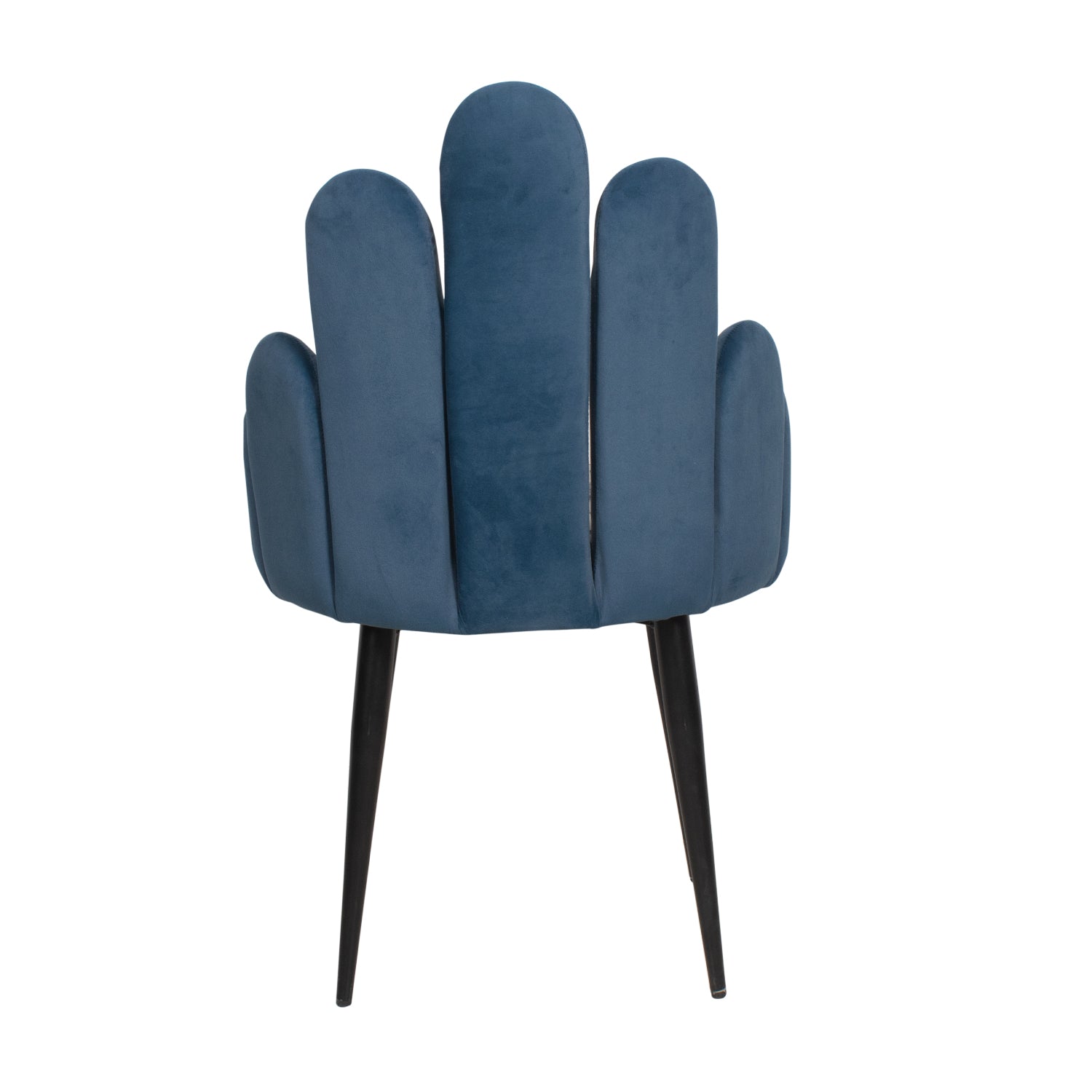 Freddy Lounge Chair In Velvet Fabric