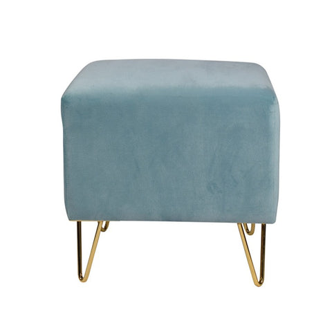 Anslay Ottoman With Golden Legs