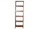 Ladder Bookshelf Display Unit In Sheesham Wood