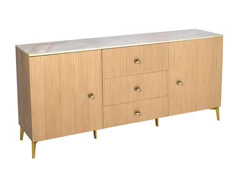 Scandivian Sideboard  with Marble Top