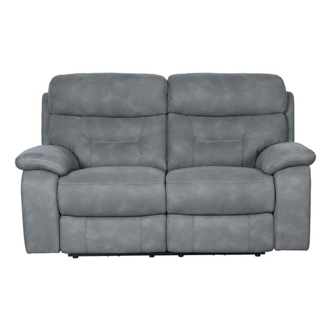 Paradise 2 Seater Motorized Recliner in Grey Color