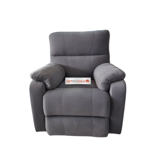 Octane 360° Revolving Recliner In Velevt Fabric