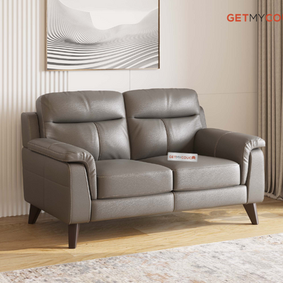 Casto Leather 2 Seater Sofa