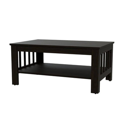 Jemb Sheesham Wood Coffee Table With Marble Top