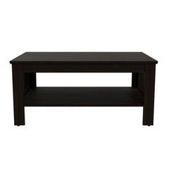 Jemb Sheesham Wood Coffee Table With Marble Top
