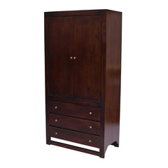 Bacado 2 Door Wardrobe in Sheesham Wood