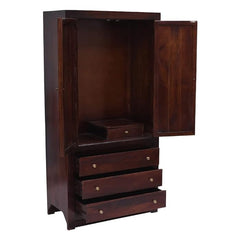 Bacado 2 Door Wardrobe in Sheesham Wood