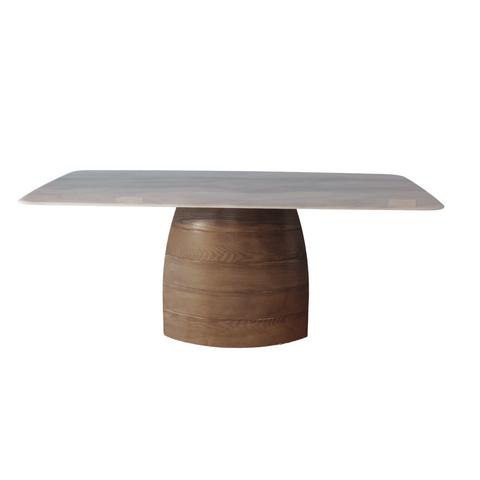 Texas 6 Seater Dining Table with Leo Chair