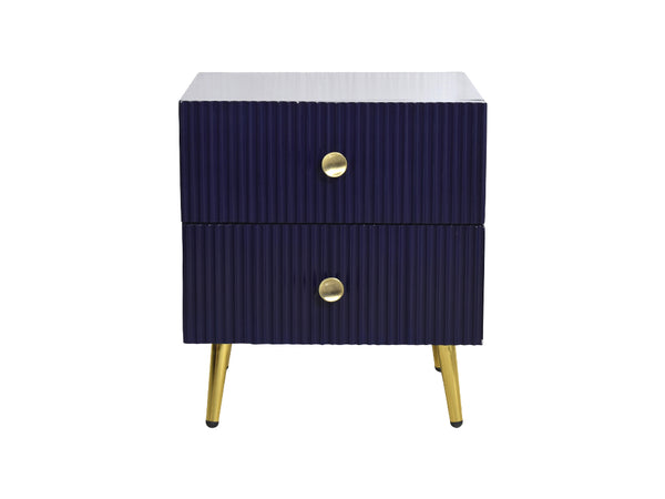 Brody Side Table in Blue Color