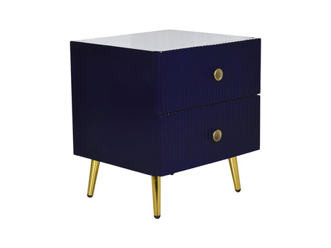 Brody Side Table in Blue Color