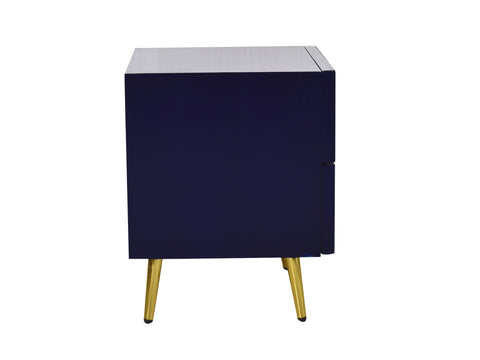 Brody Side Table in Blue Color